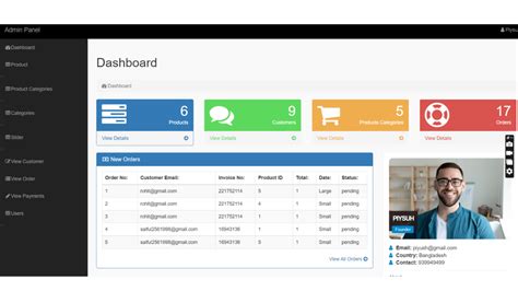 Download Ecommerce Project using PHP