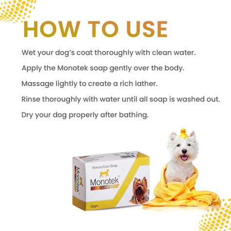 Monotek Dog Soap | Gentle Cleansing Soap for Dogs (Pack of 5) – Ektek ...