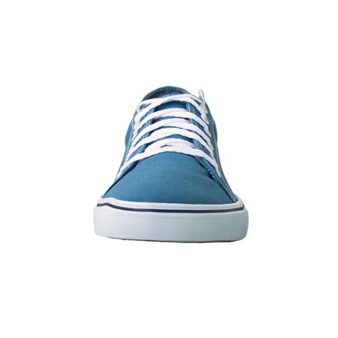 Unisex Skating Canvas Shoes Low Top Vulca 100 - Blue