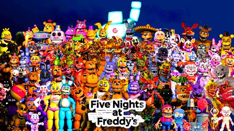 How Many Five Nights At Freddy Characters Are There