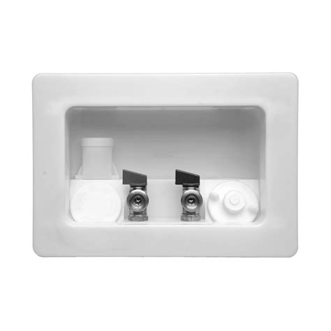 LSP OB-2400 Assembled Outlet Box with Simplex Mip Valve Kahuna, White ...