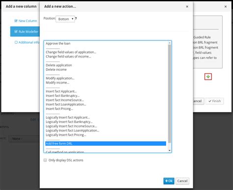 Chapter 7. Types of columns in guided decision tables | Designing a ...