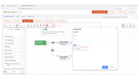 Process Log 的图像结果