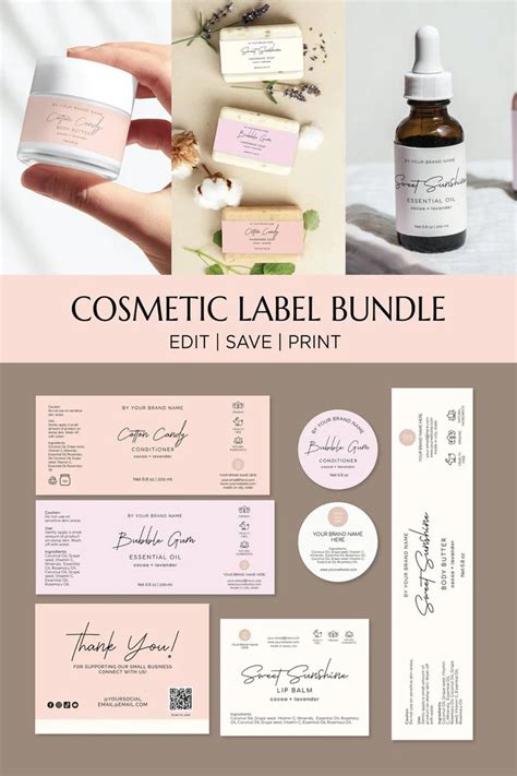 Image result for Cosmetic Label Examples