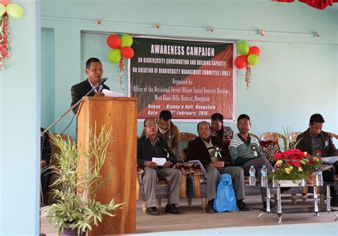 BMC Awareness at Nongstoin | Official website of Meghalaya Biodiversity ...