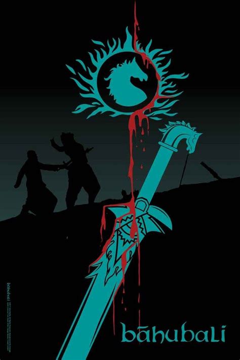 Seven Rays Baahubali Kattappa Sword Officially Licensed Poster for Home ...