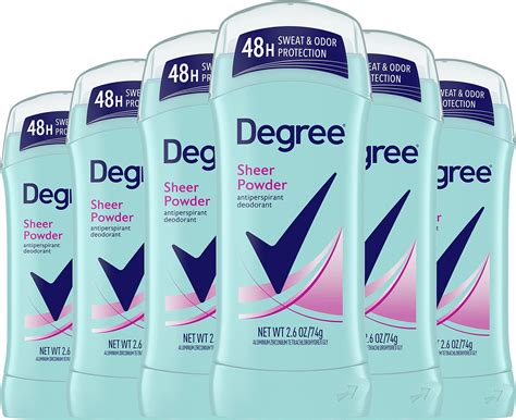 Amazon.com : Degree Original Antiperspirant Deodorant 48-Hour Sweat ...