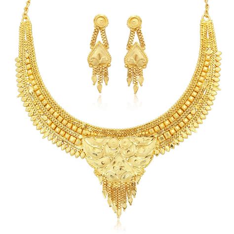 Sukkhi Jewellery Sets for Women (Golden) (N73722) : Amazon.in: Jewellery