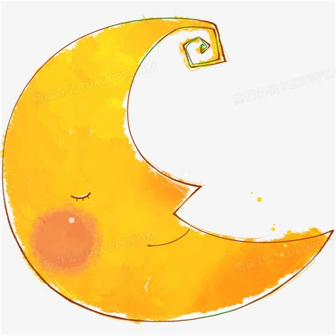卡通月亮PNG图片素材下载_月亮PNG_熊猫办公