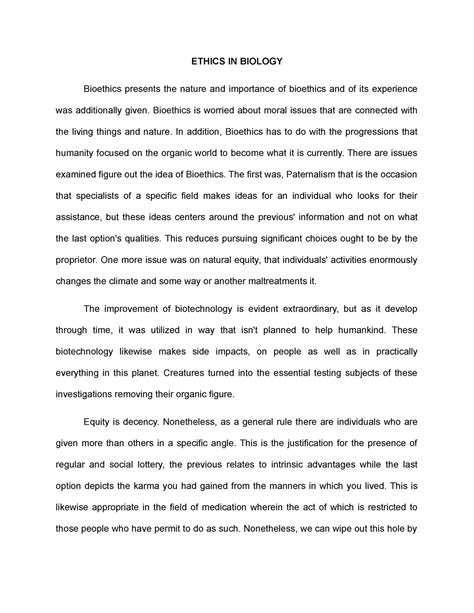 Ethics of the New Biology 的图像结果