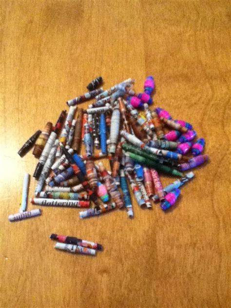 Image result for How to Create Paper Beads Using Magazine