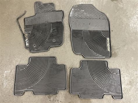 Toyota RAV4 OEM Rubber Floor Mats 2006 2007 2008 2009 2010 2011 2012 | eBay