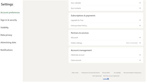 How to delete LinkedIn accounts
