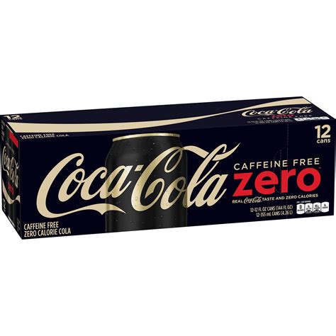 Coca-Cola Caffeine-Free Zero Sugar Soda, 12 Fl. Oz., 12 Count - Walmart.com