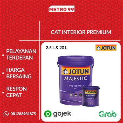 Promo jotun majestic true beauty matt morning fog 9918 2.5 liter - Kota ...