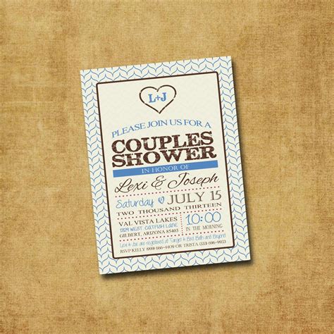 Free Couples Shower Invitations at Andy Sage blog