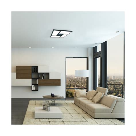 Plafón LED 60W, 3000K NEW OR negro