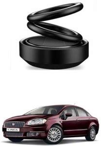FKOK Car solar air freshener (Black) For Linea Classic_ZX50 Air ...