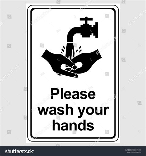 696 Wash Your Hands Signs Work Images, Stock Photos & Vectors ...