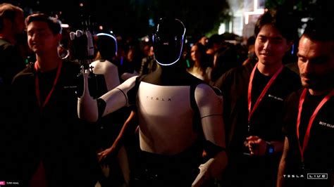 Image result for Tesla Robots Moving