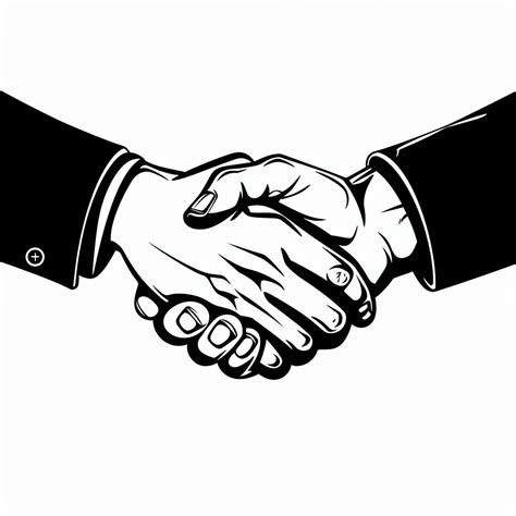 Business Handshake SVG 的图像结果