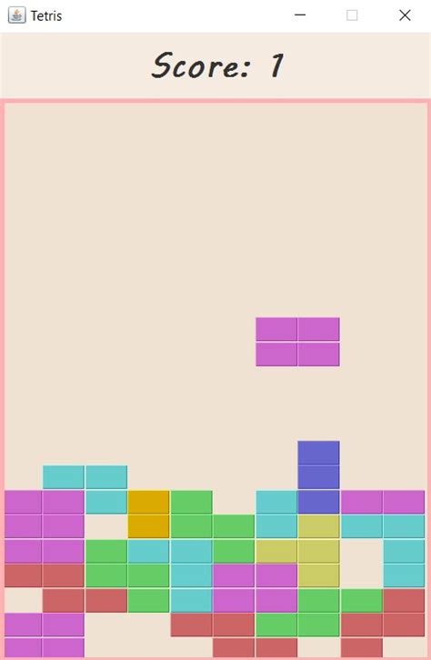 Image result for Java Tetris Game Netbens