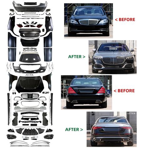 Car Craft Compatible With Mercedes Benz S Class W221 2006-2014 Upgrade ...