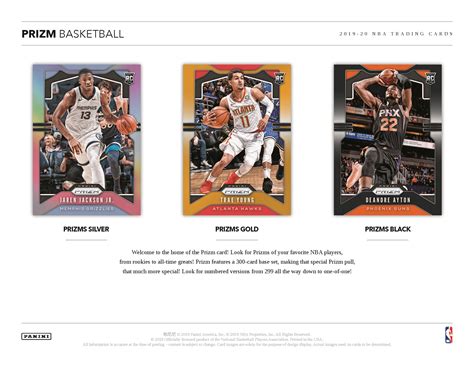 2019-20 Panini Prizm NBA Basketball Cards – Go GTS
