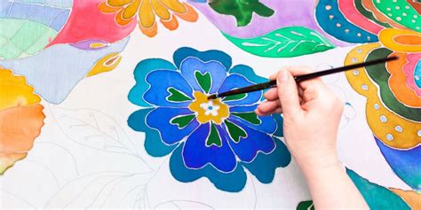 Silk Painting - Making Art Together, Greenwood Centre (Ravensthorpe ...