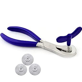 VISION TEK MED Finger Ring Cutter w/ 3 Replacement Blades Tool for ...