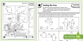 Calculating the Area of Compound Shapes Worksheet Pack | KS2