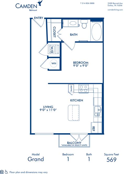 1 & 2 Bedroom Apartments in Dallas, TX - Camden Belmont