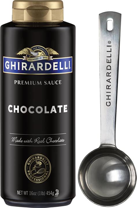 Amazon.com : Ghirardelli Chocolate Sauce, 16 Ounce Squeeze Bottle with ...