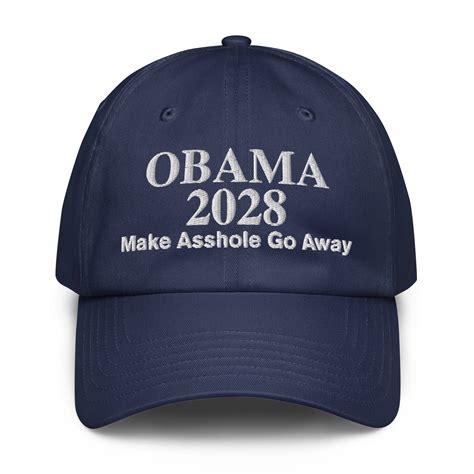Obama 2028 Hat - Barack Obama Election Blue Cap - AshBubble