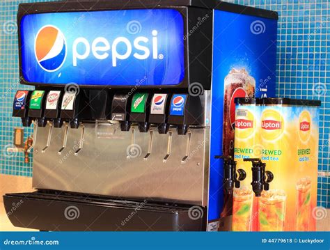 Soda Fountain editorial stock photo. Image of restaurants - 44779618