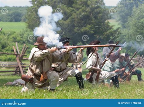 Revolutionary War Reenactment Editorial Photo - Image of monmouth ...