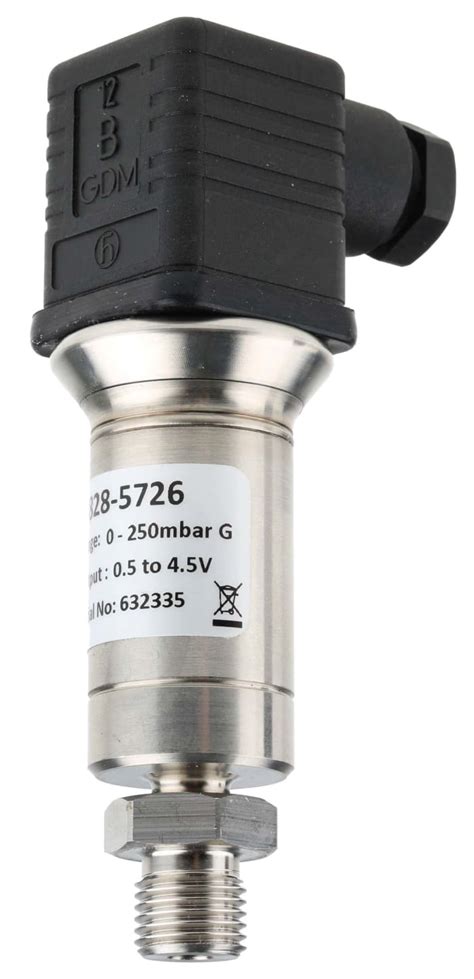 RS PRO | RS PRO Pressure Sensor, 0bar Min, 0.25bar Max, Voltage Output ...