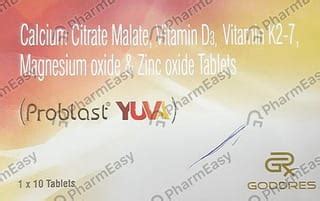 Buy Problast Yuva Strip Of 10 Tablets Online at Flat 15% OFF | PharmEasy