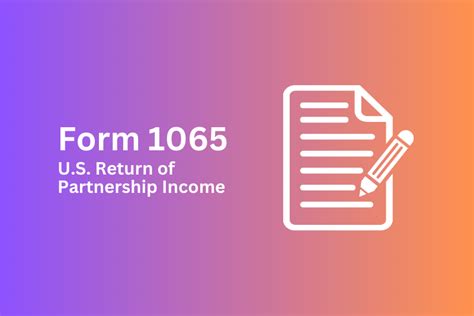 What Is Form 1065?