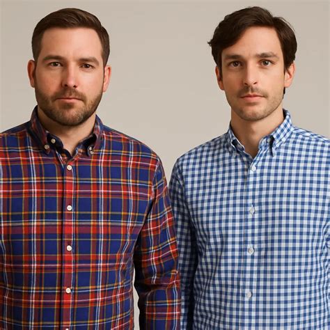 Gingham vs Plaid Shirts: What’s the Real Difference?