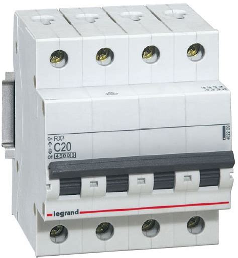 Legrand Dx3 C Curve 10 Ka 63A 4P MCB Price in India - Buy Legrand Dx3 C ...