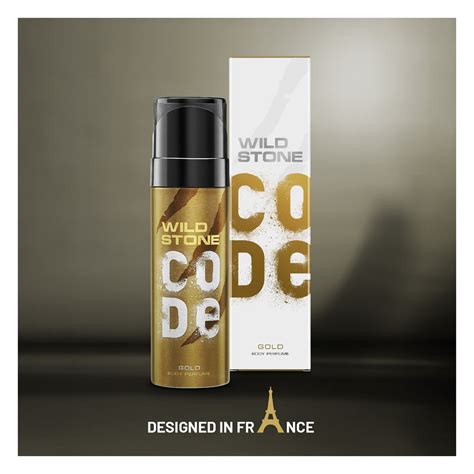 CODE Gold Body Perfume for Men 150 ml | Wild Stone CODE