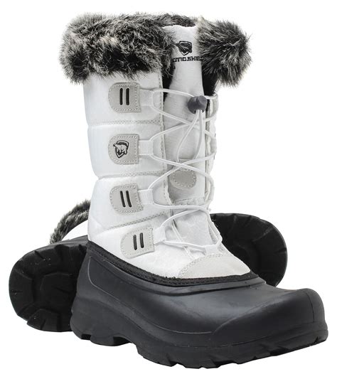 ArcticShield Women's Polar Waterproof Insulated Cold Rated Faux Fur ...