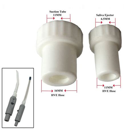 Autoclavable Dental Suction Tube Converter Saliva Ejector – Buy Dental ...