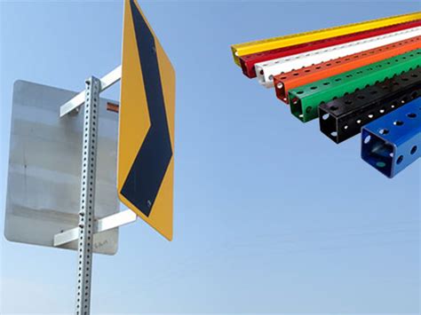 Image result for Round Threaded Sign Post