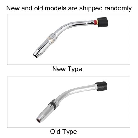 Buy 24KD Welding Torch 9mm Stainless Steel Brass Swan Neck MIG For ...