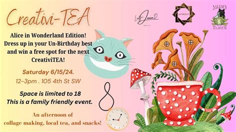 CreativiTEA Themed Event! , 105 4th St SW STUDIO #9 , Albuquerque, NM ...