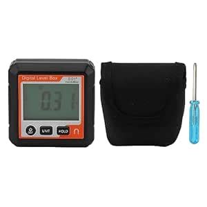 Digital Level Box, Magnetic Data Lock Angle Finder Tool, Slope ...