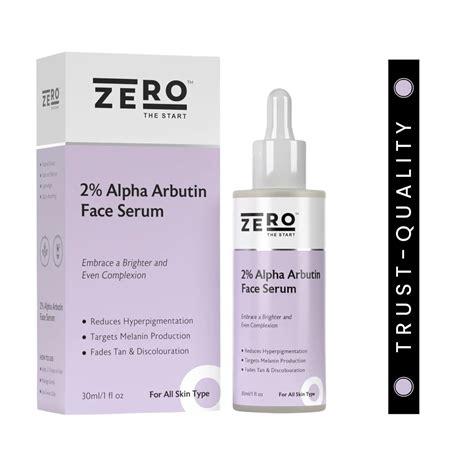 ZERO THE START 2% Alpha Arbutin Face Serum with Kojic Acid and ...
