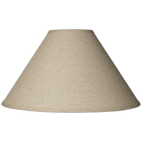 Springcrest Large Empire Lamp Shade with Fine Burlap, Spider ...